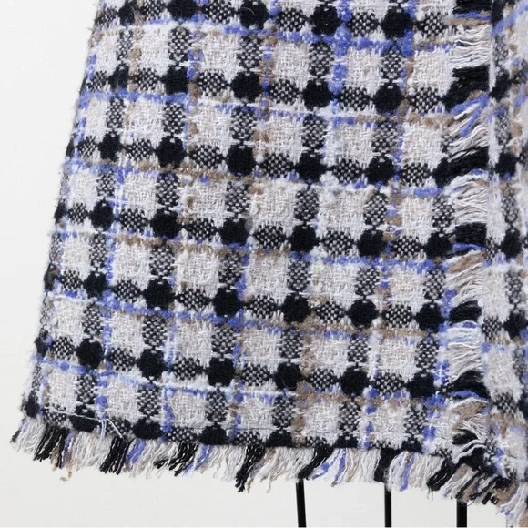 Eliza J Plaid Tweed Dress - Picture 2 of 6